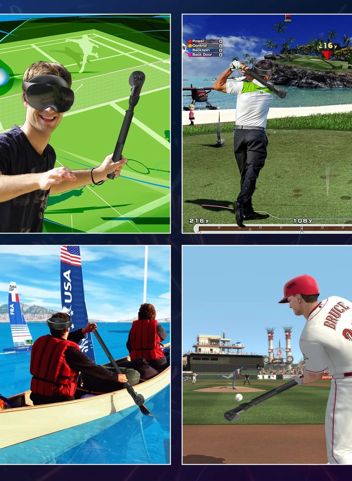 Handle Extension Grips - Meta Quest Pro