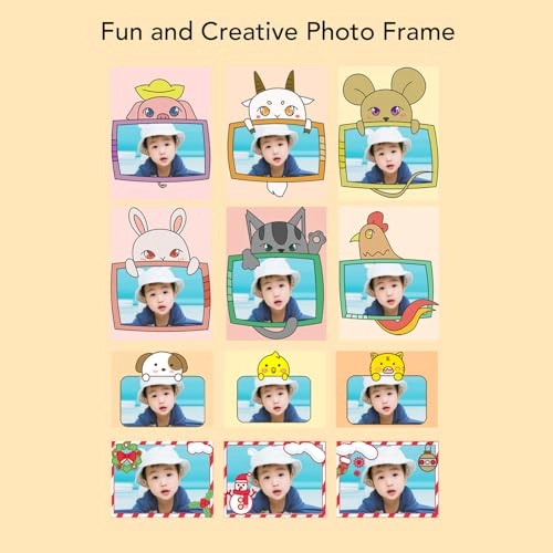 Instant Camera - 50MP 1080P 2.4 Inch HD IPS