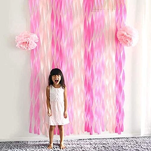 Crepe Paper Streamer - 3 Rolls Birthday