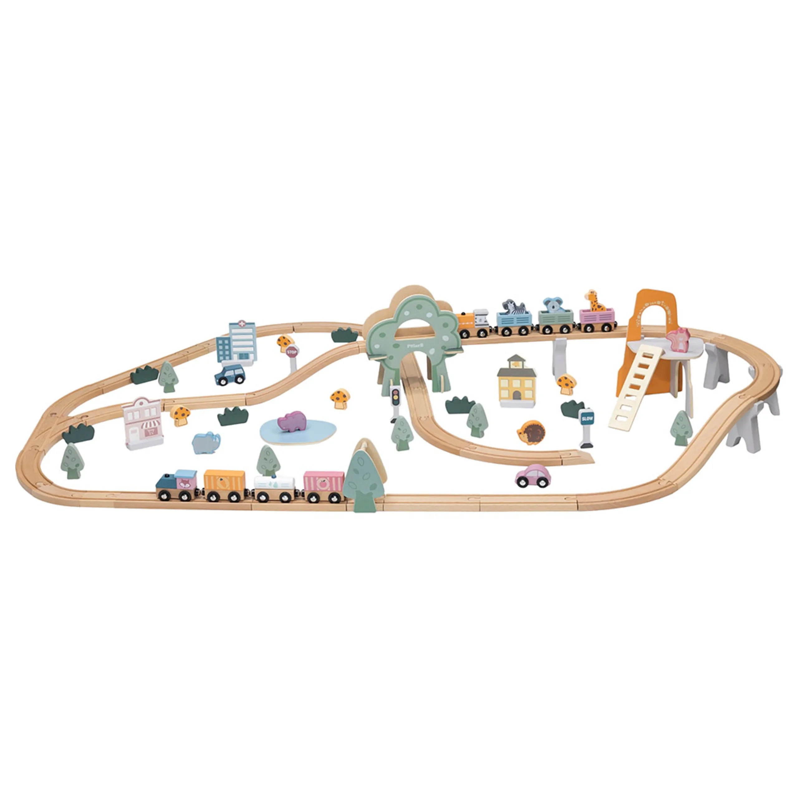 PolarB Train Set - 90 pcs