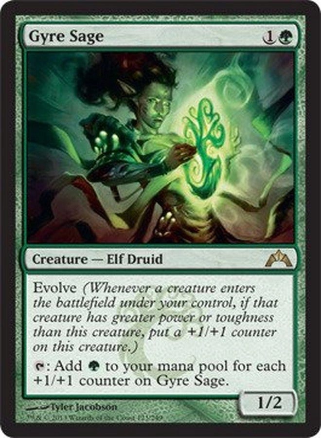 Magic: the Gathering Gyre Sage 123