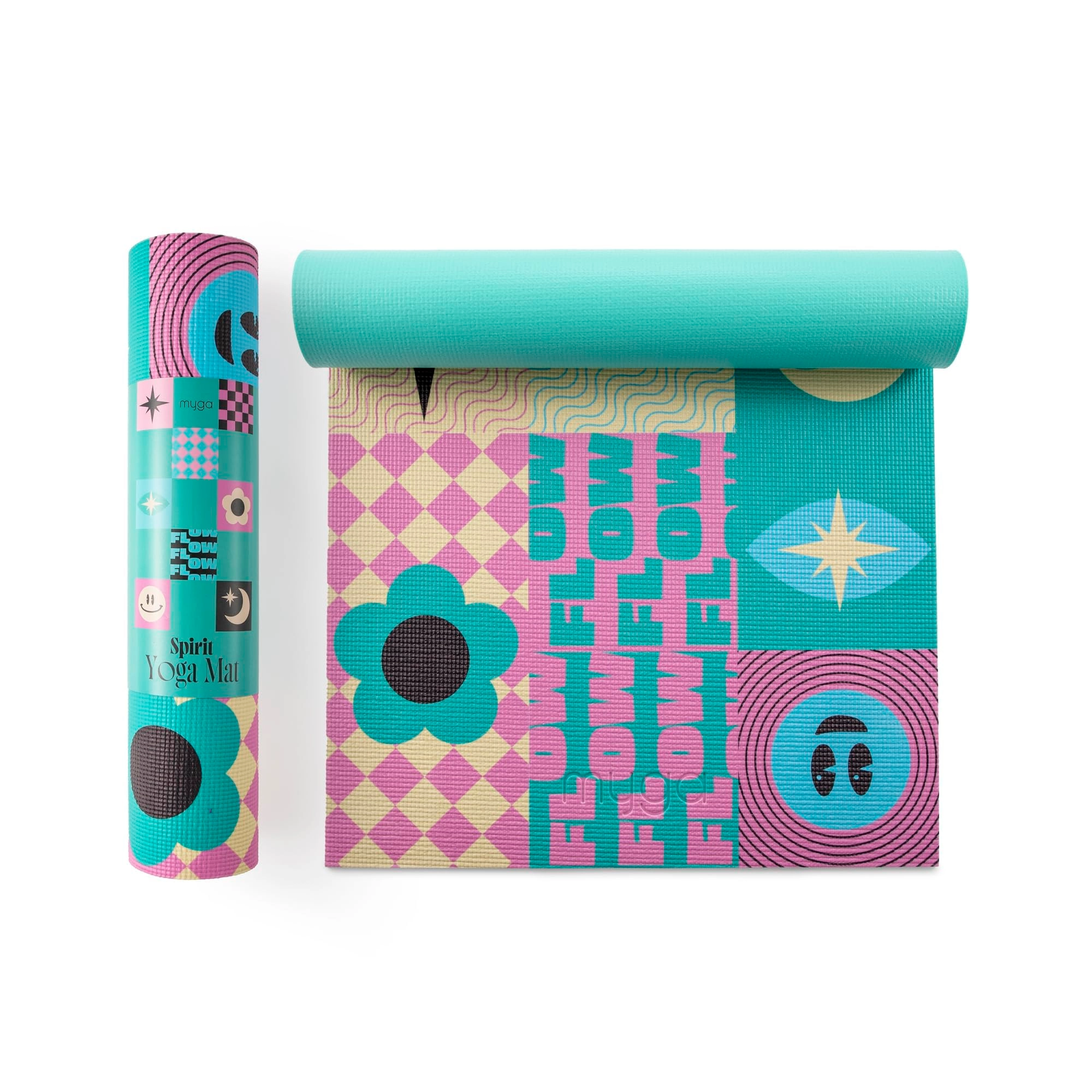 Printed Yoga Mat - Polyvinyl Chloride 6mm