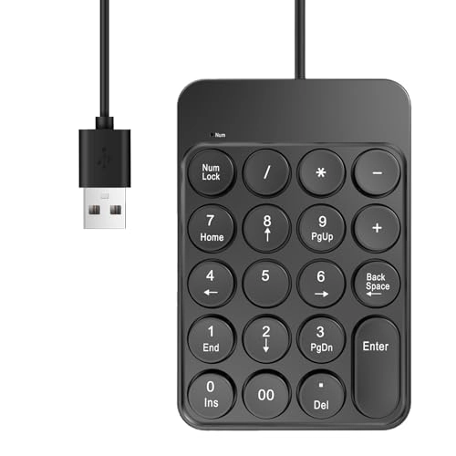 USB Numpad - 23-Key Black