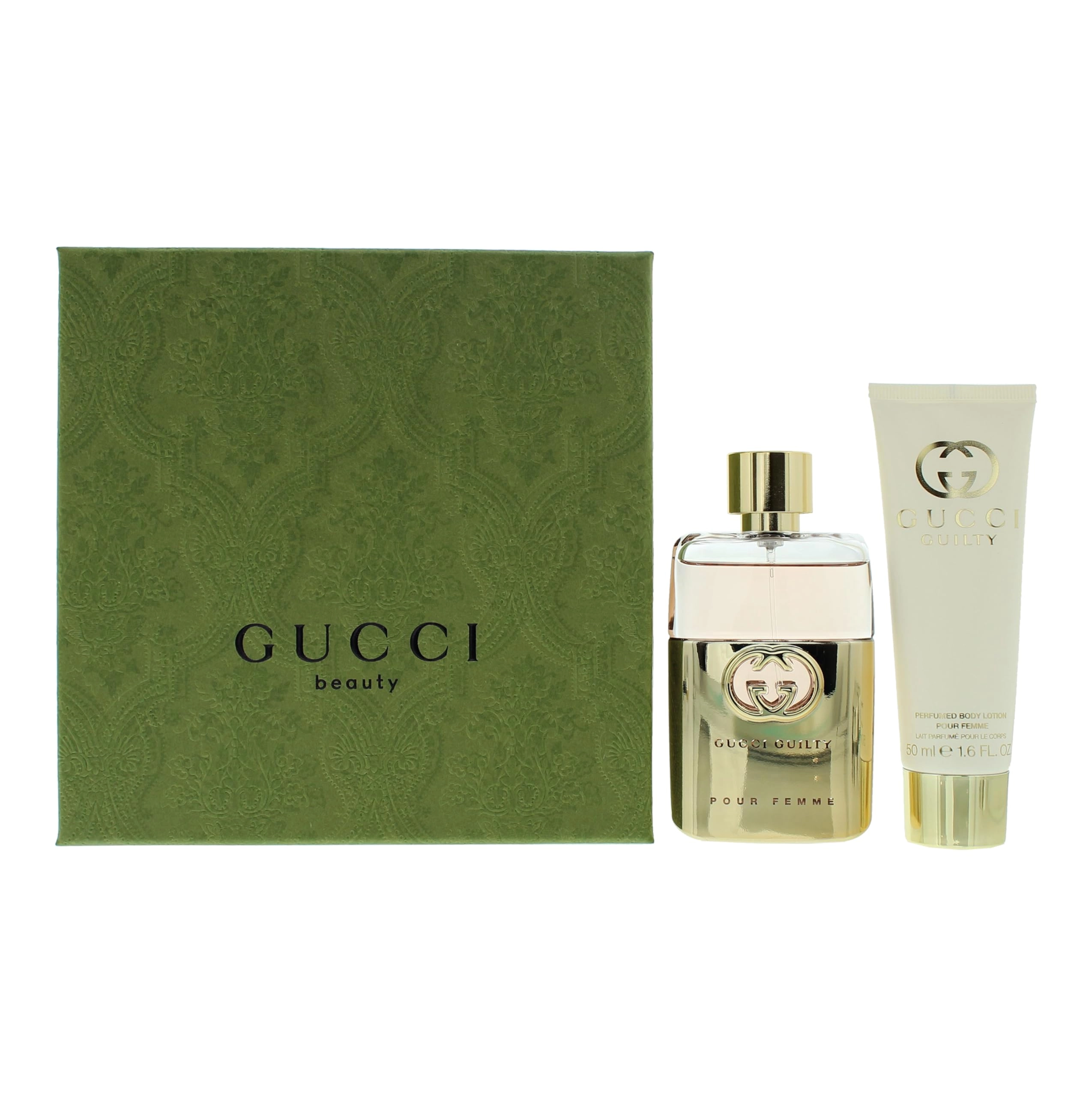 Gucci Guilty Pour Femme Eau De Parfum + Guilty Pour Femme Body Lotion - Floral 2 Piece