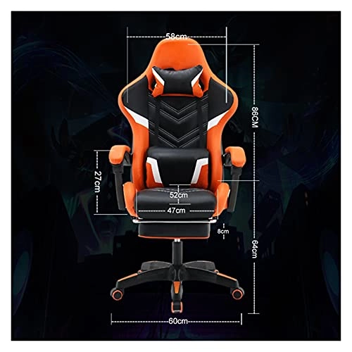 Gaming Chair - PU Leather 125-135x64cm
