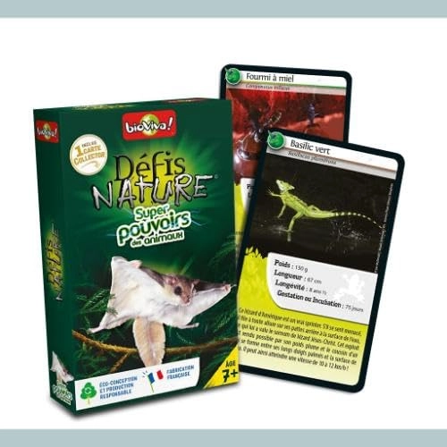 Défis Nature - Card Game Animals (French)