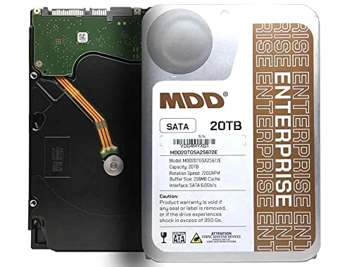 3.5" 7200rpm 256MB SATA 6Gb/s (MDD20TSATA25672E) - 20TB