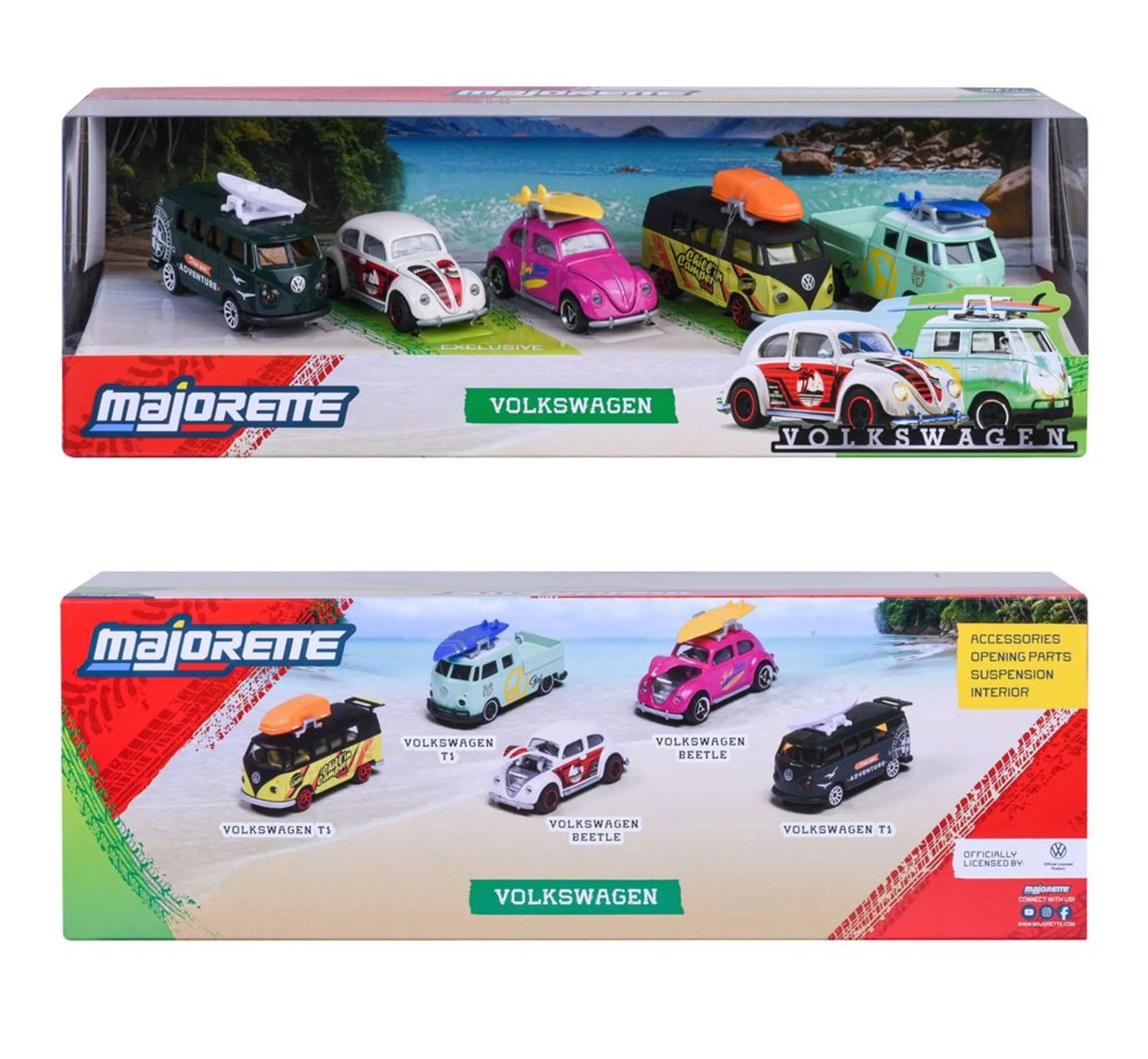 Volkswagen - 1:64 Diecast Giftpack