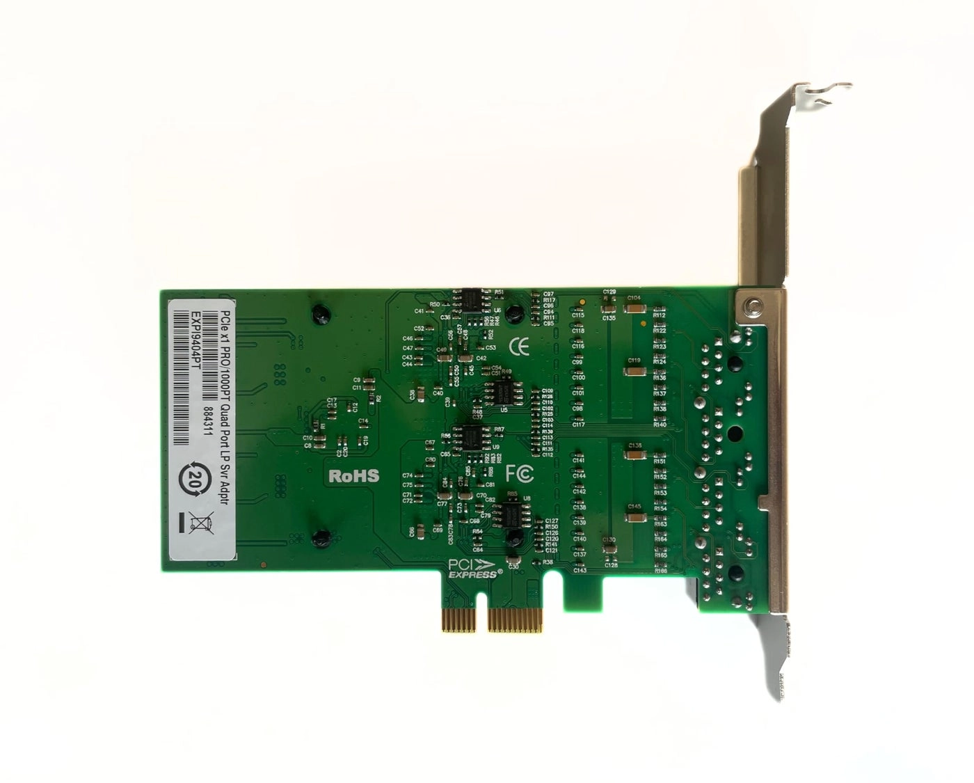 Pci Express Gigabit 4 Port Quad Server Network Adapter - Pci Express x1,x4,x8,x16