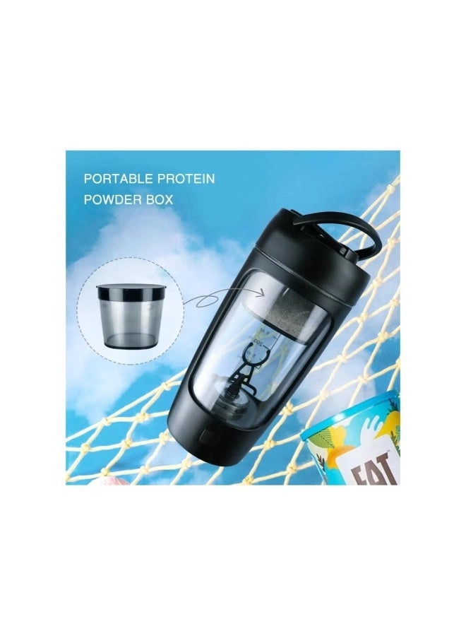 Protein Mixer Shaker Tritan 650 ml - Rechargeable Type-C Charging