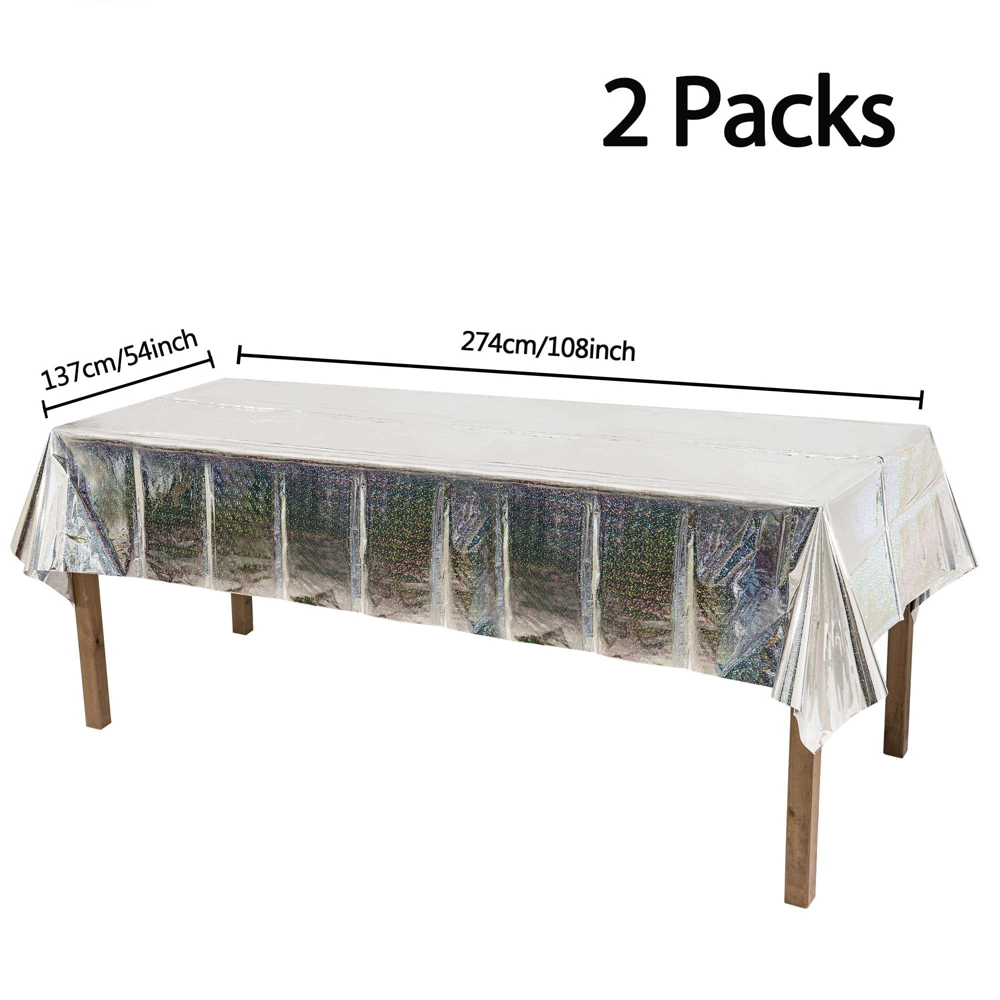 Tablecloth - 2 Packs Birthday