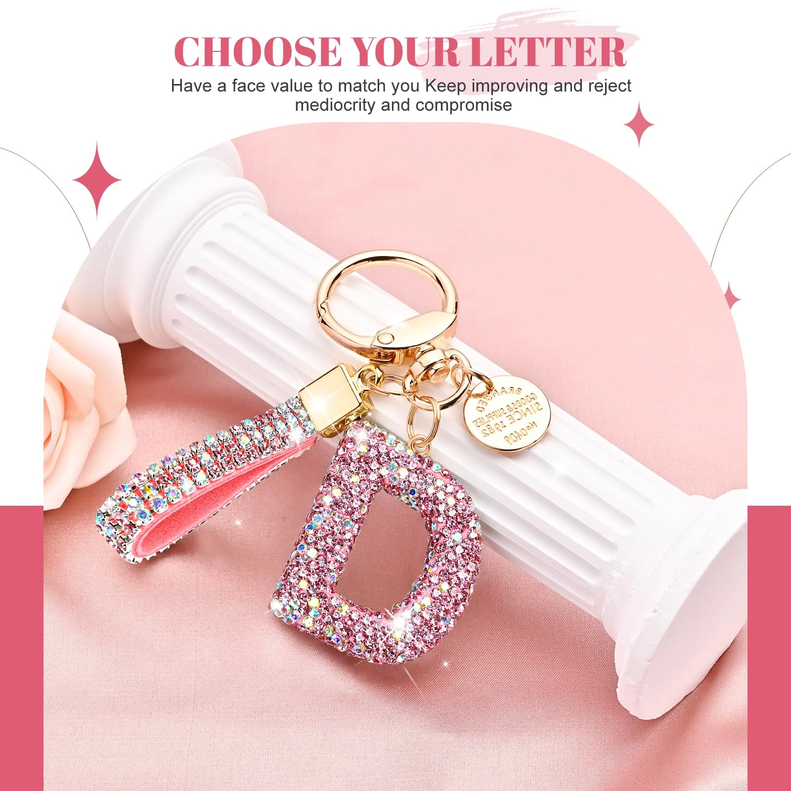 Initial Letter Keychain