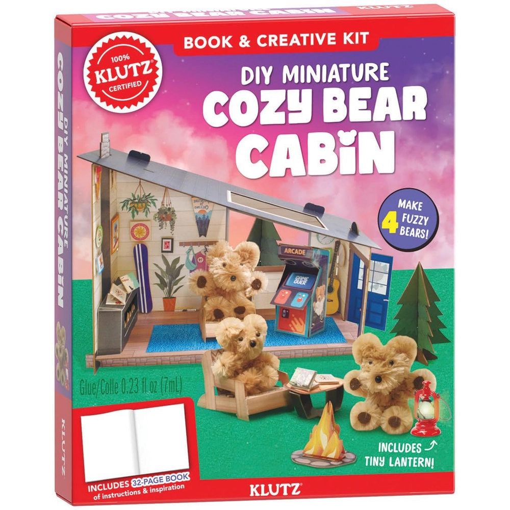 KLUTZ PRESS INC Myo Cozy Bear Cabin - 21.62 x 4.65 x 26.49 cm MULTI