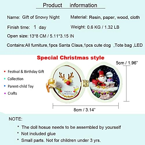 DIY Miniature Dollhouse Kit - 124 scale