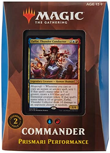 Magic: the Gathering Strixhaven Commander Deck Prismari Performance - 100 pcs