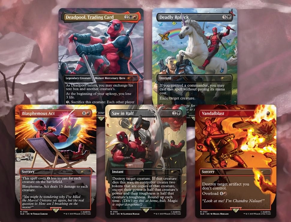 MTG Decks & More Secret Lair x Marvel's Deadpool - Non-Foil Edition