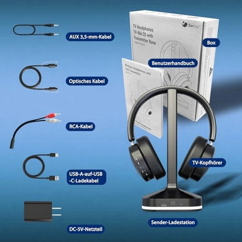 DE-AJ-TV966CD Wireless Headphone