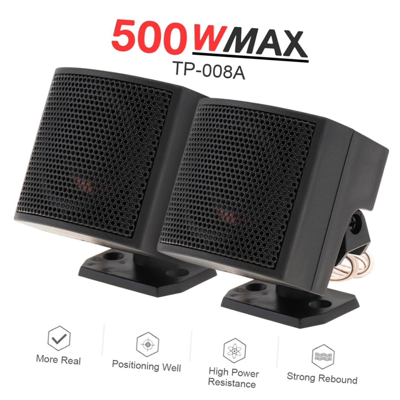 High End Car Loudspeaker - 500W 2 Piece