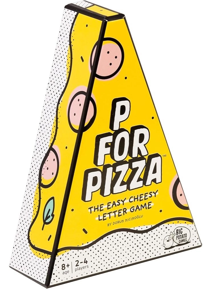 BIG POTATO P for Pizza - Family Word Travel Game ages 8 and up