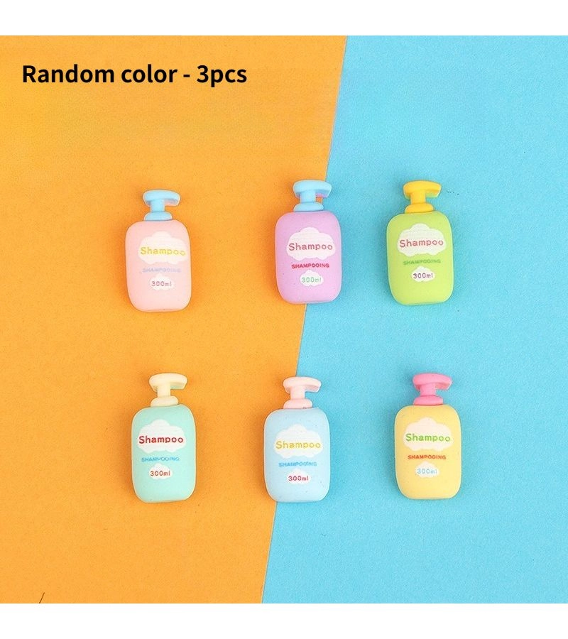 Generic Mini Shampoo Bottles - 3 Random Color Phone Case Prop