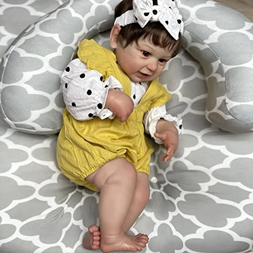 Rebirth Baby Doll - 20 Inch Vinyl Cotton Body Blue Eyes