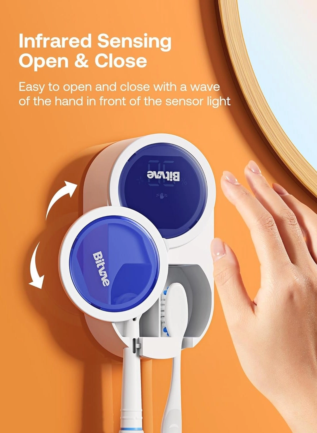 Toothbrush Cleaner - Wall two