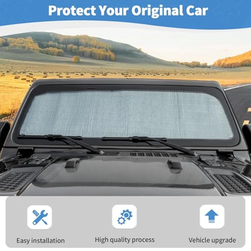 Front Windshield Sunshade - Jeep Jeep Wrangler JL 2018