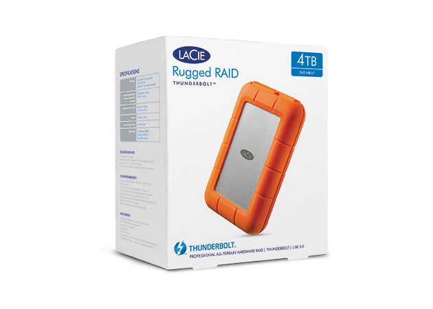 Rugged 4TB HDD