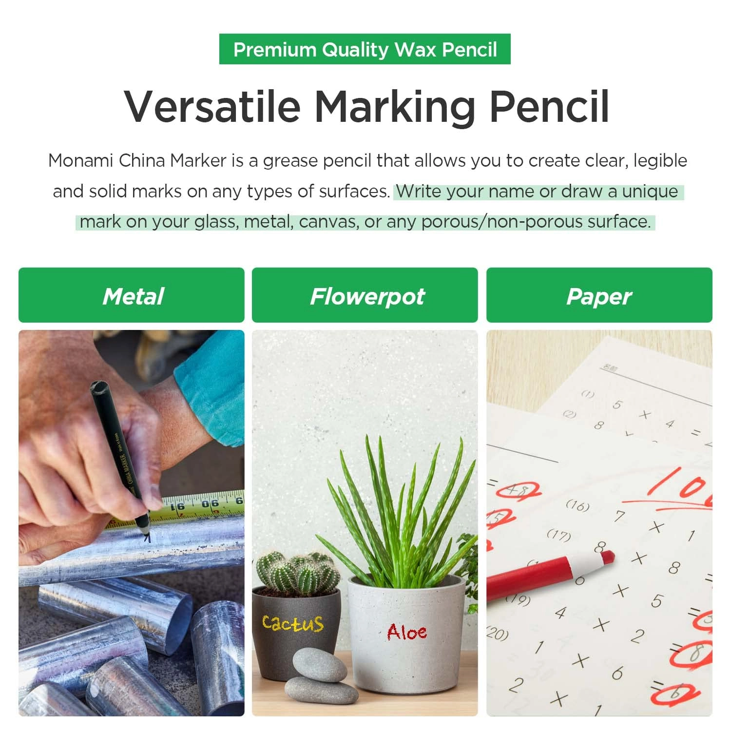 Peel Off China Markers - Assorted Bold