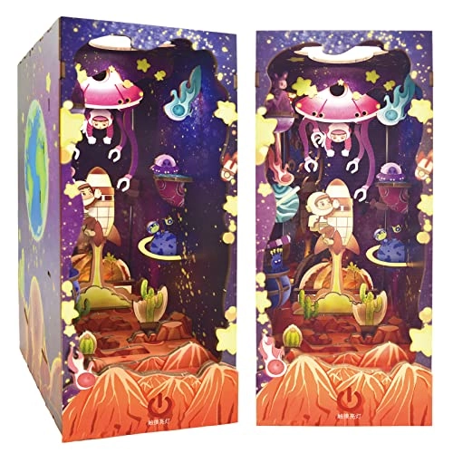 DIY Dollhouse Miniature Book Nook - The Martian