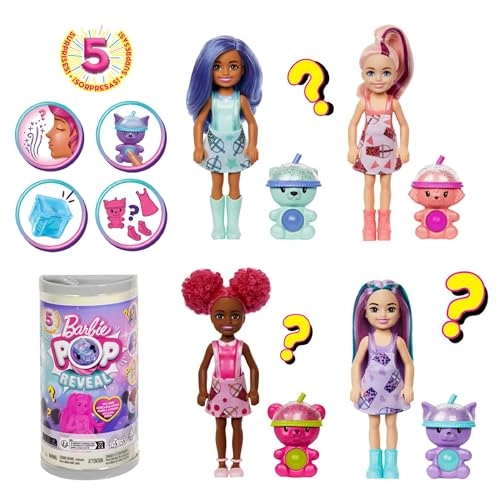 Chelsea Doll - Pop Reveal Bubble Tea 5 Surprises Ages 3+