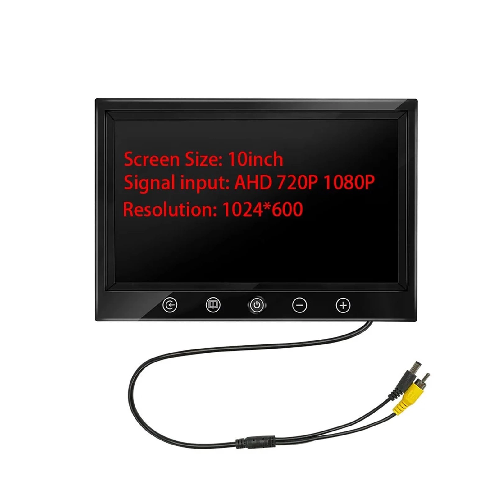 F007MD Monitor - 7/9/10 inch 1024(H)X600(V)