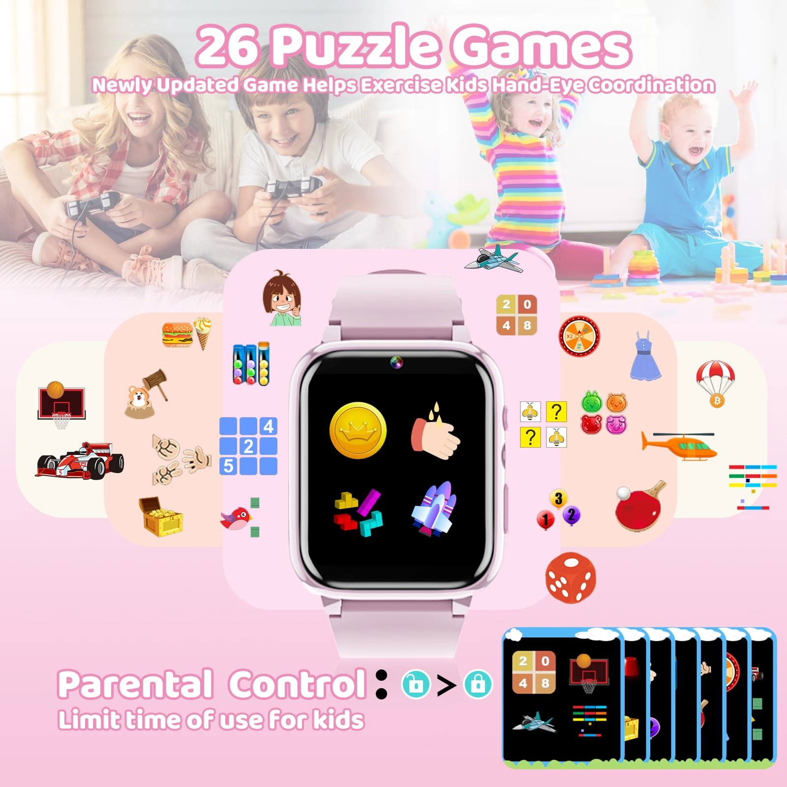 Kids Smart Watch Plastic
