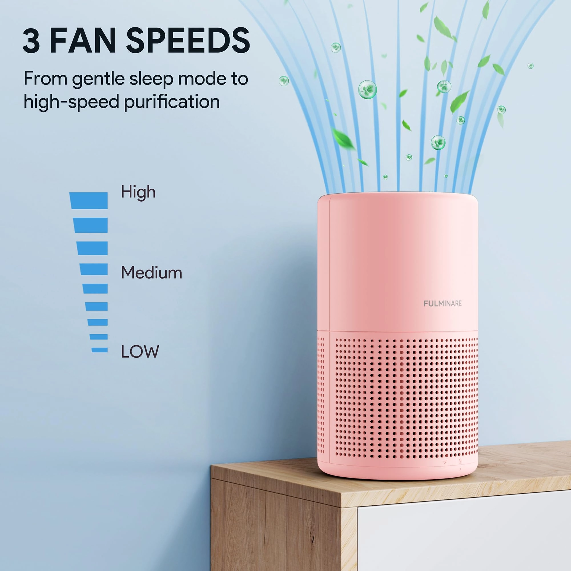 PU-P05 - H13 HEPA 3 Speeds 24dB