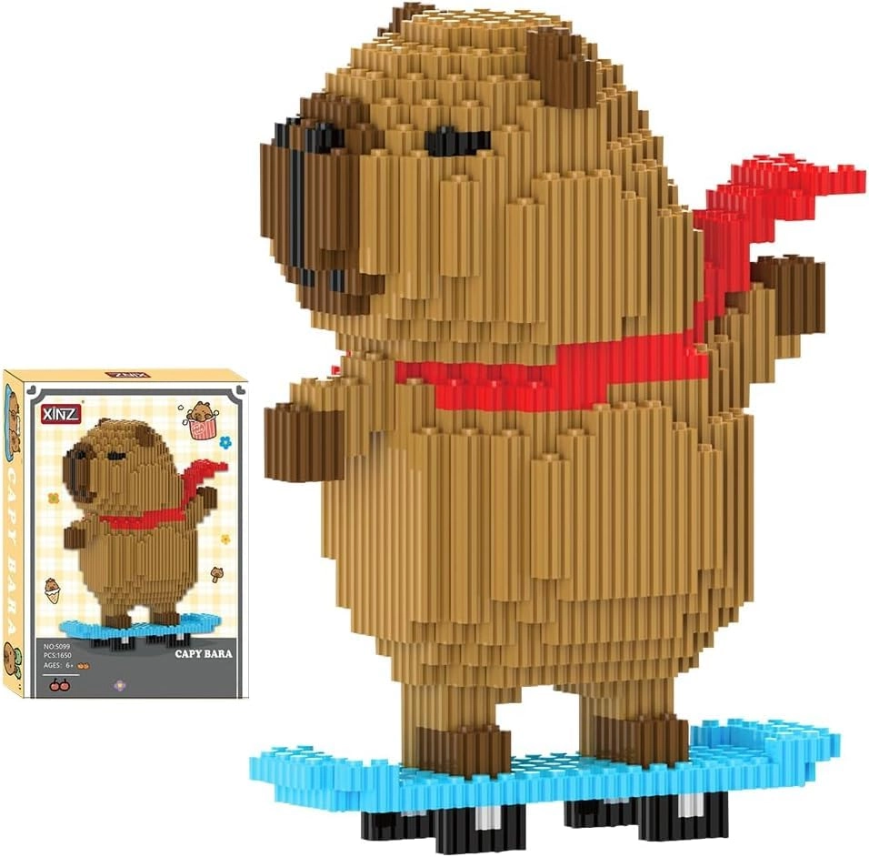 Capybara Mini Building Blocks - 1606pcs