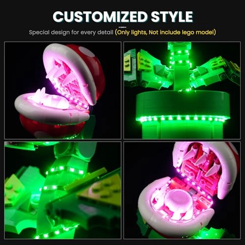 Light Kit for LEGO Piranha Plant Set 71426