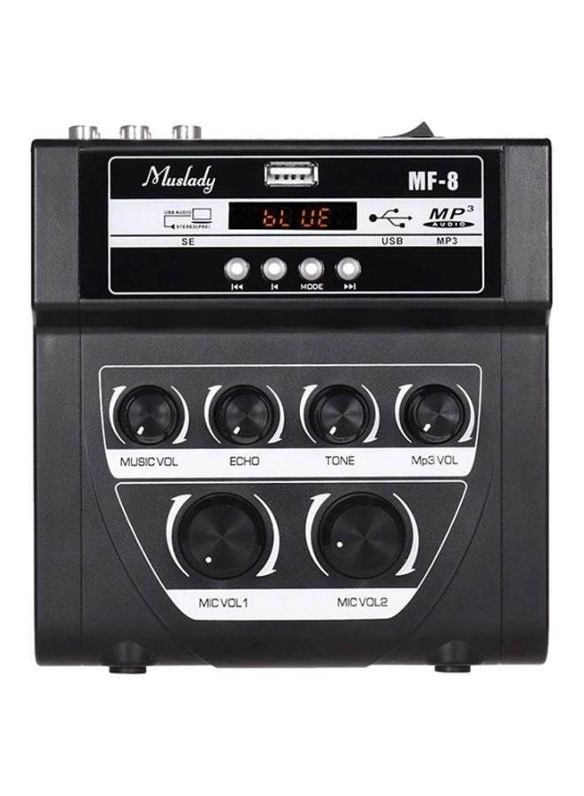 I5036W-UK-A - Mini Karaoke Sound Audio Mixer White/Black