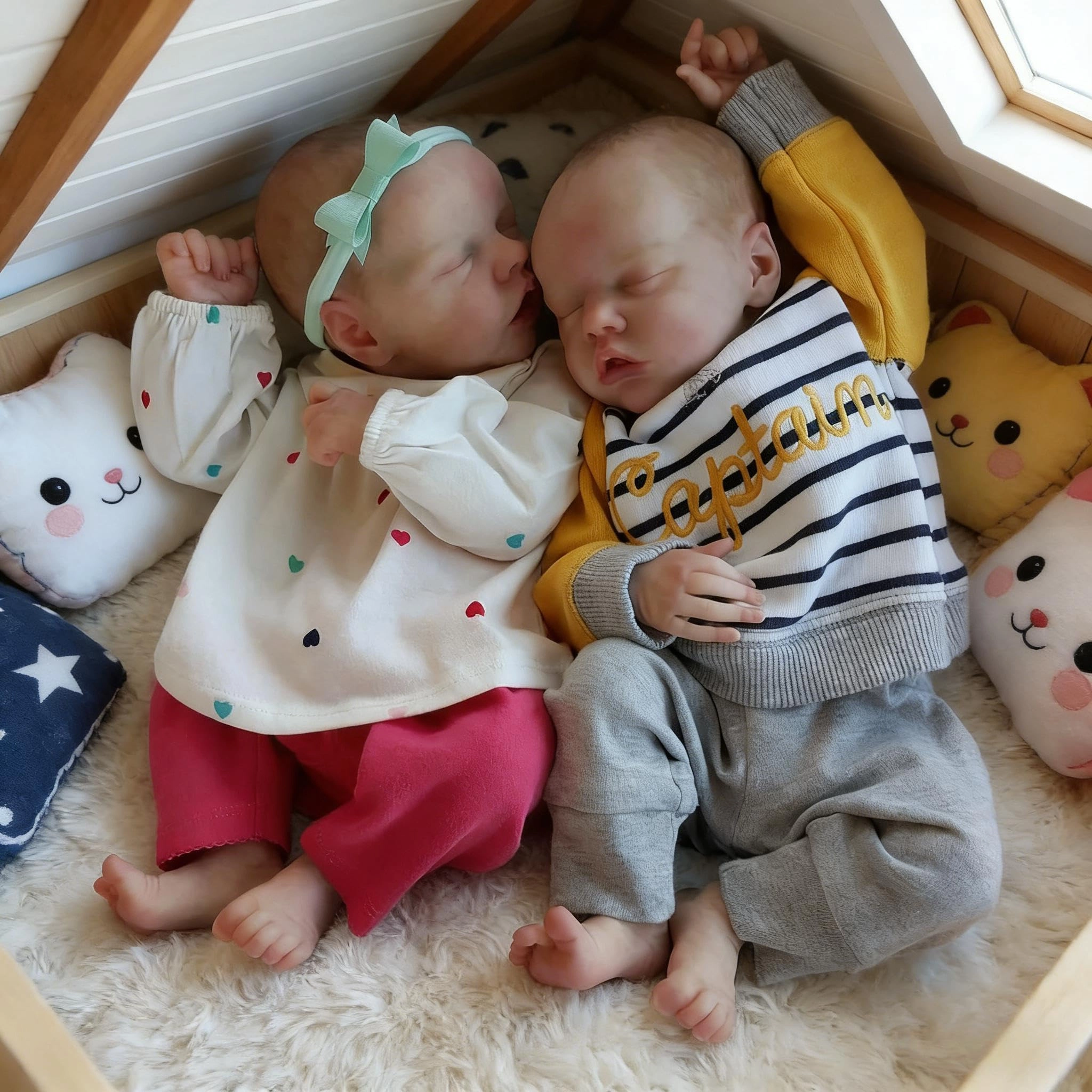 Reborn Baby Doll - 18 inch Twins Ages 3+