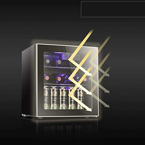 Compact Single Door Wine Cooler - Tempered Glass Door Electronic Temperature Control