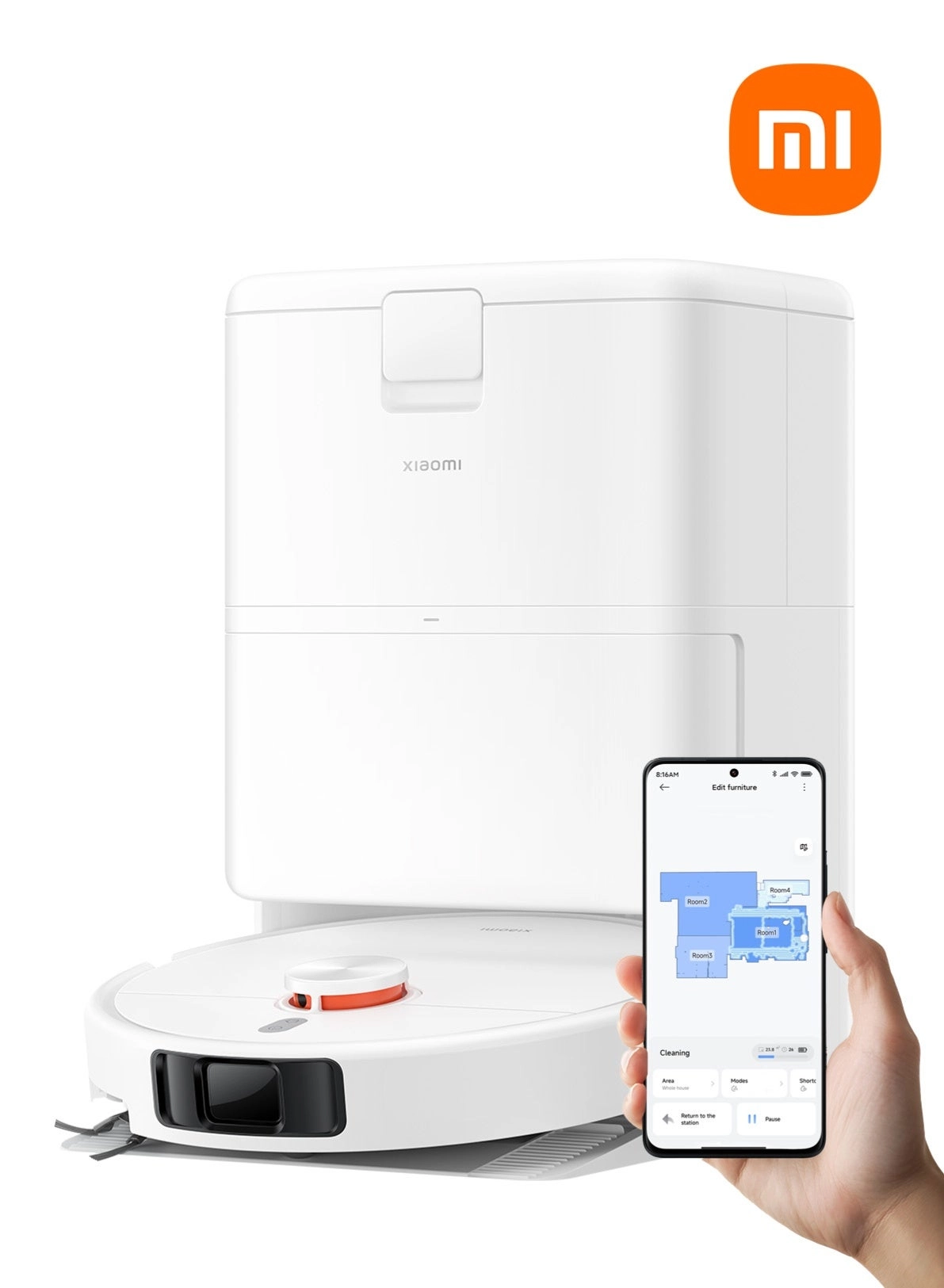 Xiaomi H50 pro - 15000Pa Omni Station