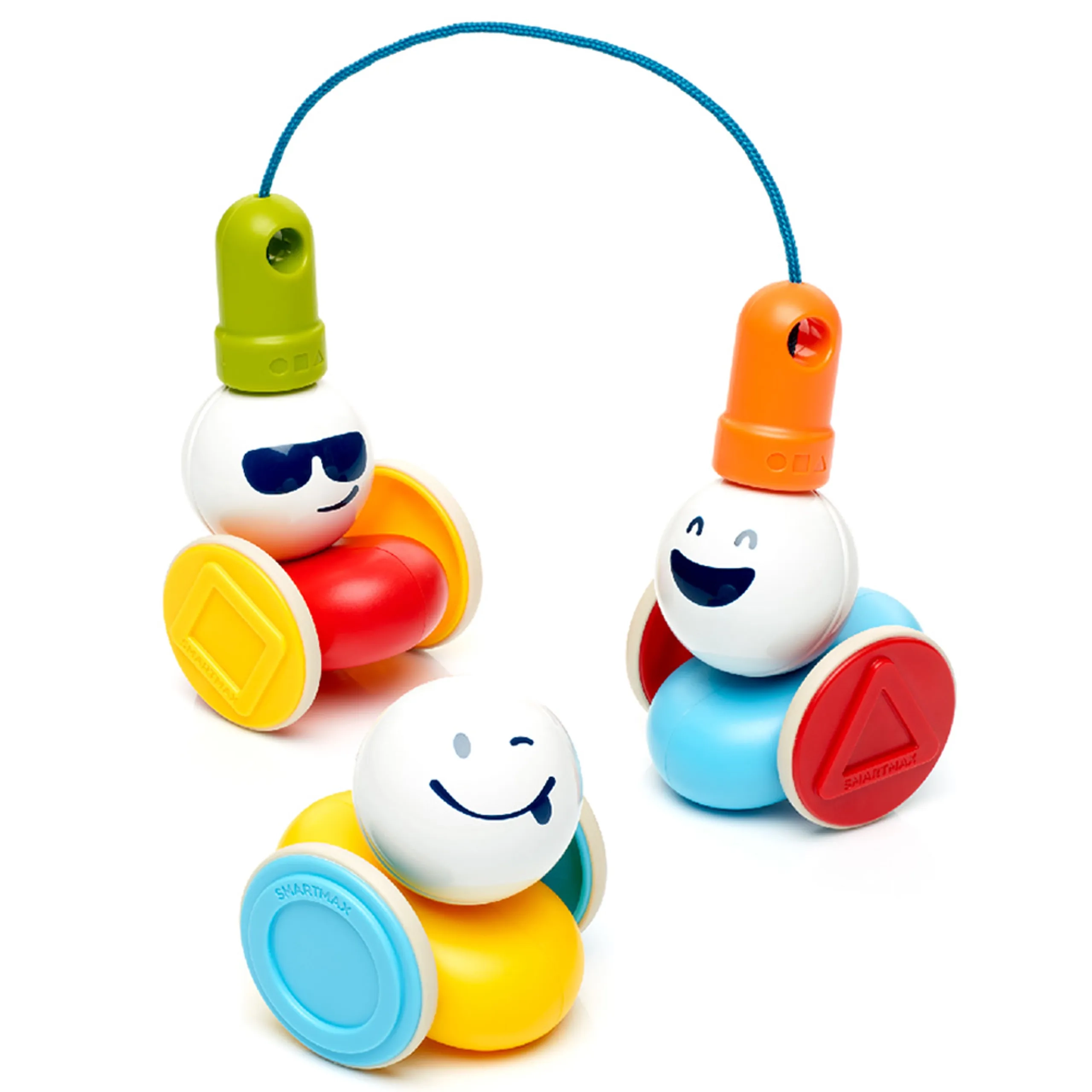 SmartMax My First Wobbly Cars - Suitable for 1 - 5 years 7 Pieces