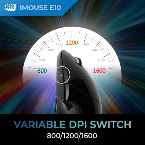 iMouse E30 Vertical Ergonomic Mouse - Wireless