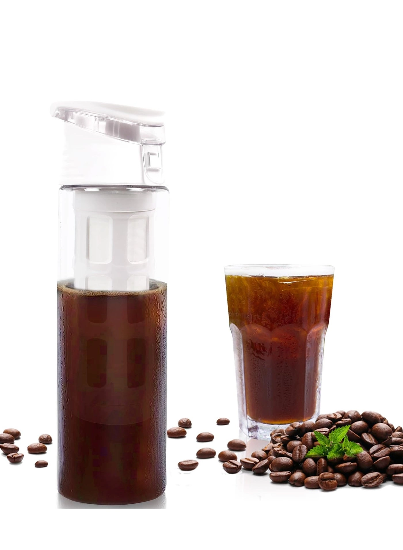 SOLARAE Cold Brew Maker - 550ml Portable Handle