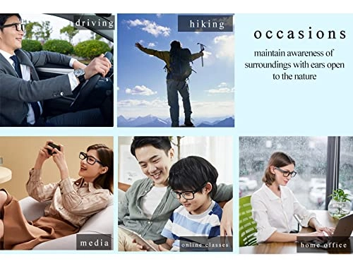 Bluetooth Glasses - Bluetooth 5.0 5-hour call time
