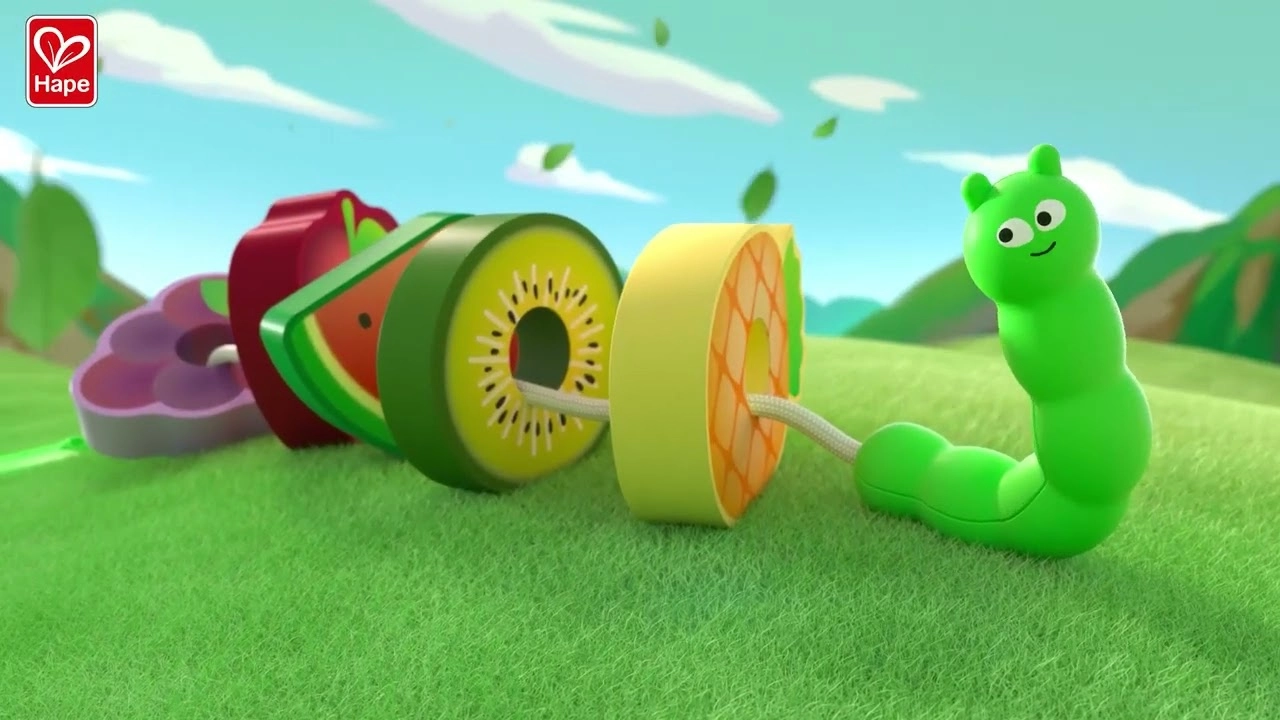 Caterpillar Fruit Feast Set - 15pcs (BDM-E1072)