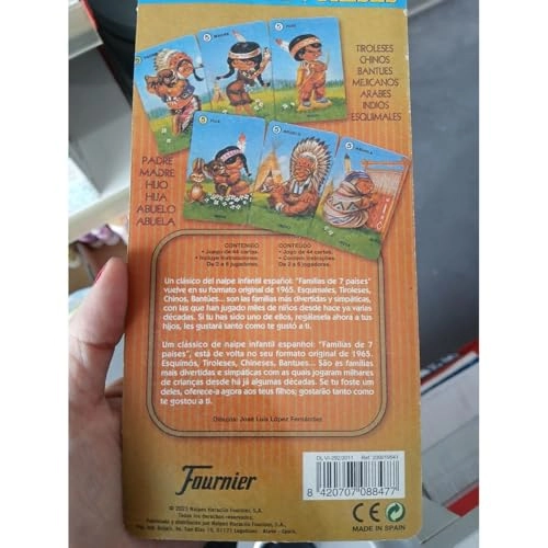 Familias De 7 Paises - Blister