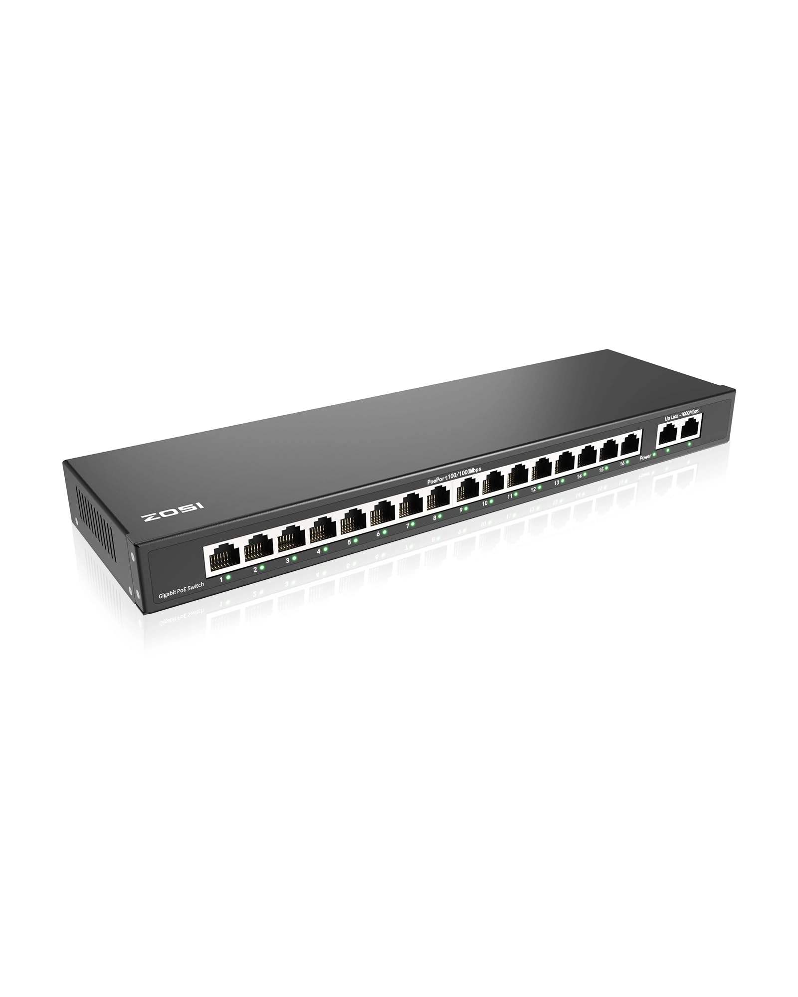 Zosi 1PS-16G2-US - 18-ports