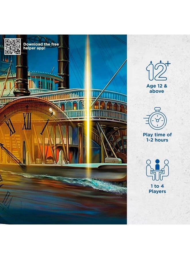 EXIT: Theft on The Mississippi - Escape Room Game Card-Based