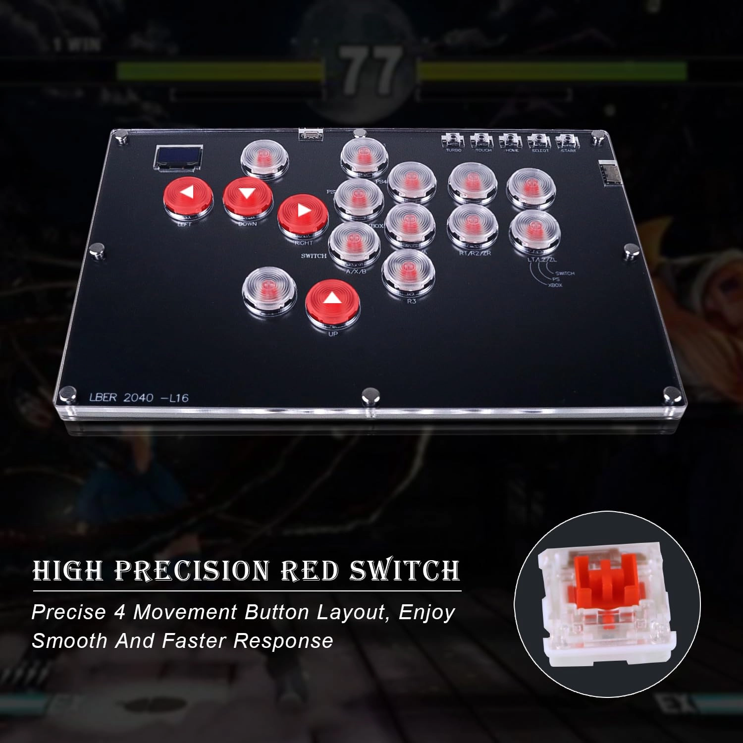 LBER2040-R16 - White PC/PS3/PS4/Steam/Switch