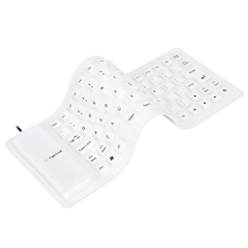 Foldable Silicone Keyboard - Wired